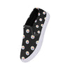Pittsburgh Steelers NFL Womens Repeat Logo Slip On Canvas Shoe