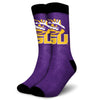 LSU Tigers NCAA Primetime Socks
