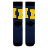 Michigan Wolverines NCAA Primetime Socks