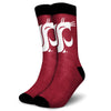 Washington State Cougars NCAA Primetime Socks