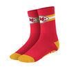 Kansas City Chiefs NFL Team Stripe Crew Socks