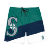 Seattle Mariners MLB Mens Color Dive Boardshorts
