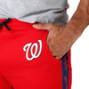 Washington Nationals MLB Mens Lazy Lounge Fleece Shorts