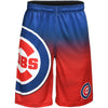 Chicago Cubs MLB Mens Gradient Big Logo Training Shorts