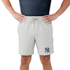 New York Yankees MLB Mens Gray Woven Shorts