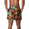 San Francisco Giants MLB Mens Floral Slim Fit 5.5" Swimming Suit Trunks