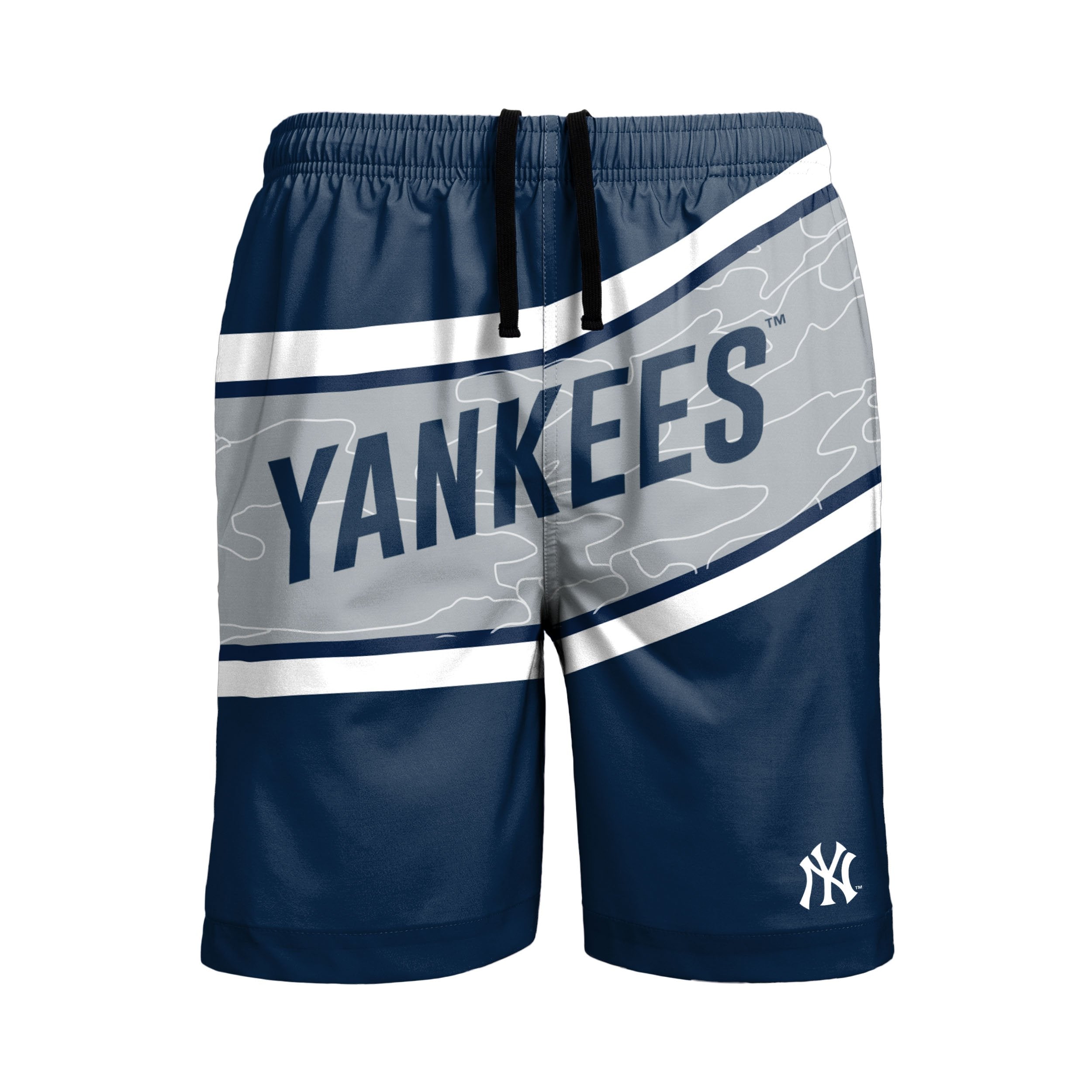 yankees pinstripe shorts