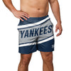 New York Yankees MLB Mens Big Wordmark Swimming Trunks