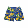 Golden State Warriors NBA Mens Floral Slim Fit 5.5" Swimming Suit Trunks