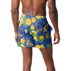 Golden State Warriors NBA Mens Floral Slim Fit 5.5" Swimming Suit Trunks