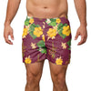 Cleveland Cavaliers NBA Mens Floral Slim Fit 5.5" Swimming Suit Trunks