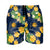 Indiana Pacers NBA Mens Floral Slim Fit 5.5" Swimming Suit Trunks