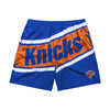 New York Knicks NBA Mens Big Wordmark Swimming Trunks