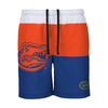 Florida Gators NCAA Mens 3 Stripe Big Logo Swimming Trunks