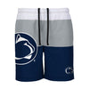 Penn State Nittany Lions NCAA Mens 3 Stripe Big Logo Swimming Trunks
