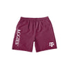 Texas A&M Aggies NCAA Mens Solid Wordmark Traditional Swimming Trunks