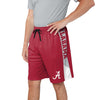 Alabama Crimson Tide NCAA Mens Side Stripe Training Shorts