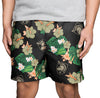 Army Black Knights NCAA Mens Floral Slim Fit 5.5" Swimming Suit Trunks