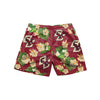 Boston College Eagles NCAA Mens Floral Slim Fit 5.5" Swimming Suit Trunks