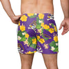East Carolina Pirates NCAA Mens Floral Slim Fit 5.5" Swimming Suit Trunks