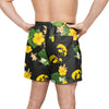 Iowa Hawkeyes NCAA Mens Floral Slim Fit 5.5" Swimming Suit Trunks