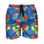 Kansas Jayhawks NCAA Mens Floral Slim Fit 5.5" Swimming Suit Trunks