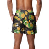 Missouri Tigers NCAA Mens Floral Slim Fit 5.5" Swimming Suit Trunks