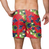 Ole Miss NCAA Mens Floral Slim Fit 5.5" Swimming Suit Trunks