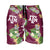 Texas A&M Aggies NCAA Mens Floral Slim Fit 5.5" Swimming Suit Trunks