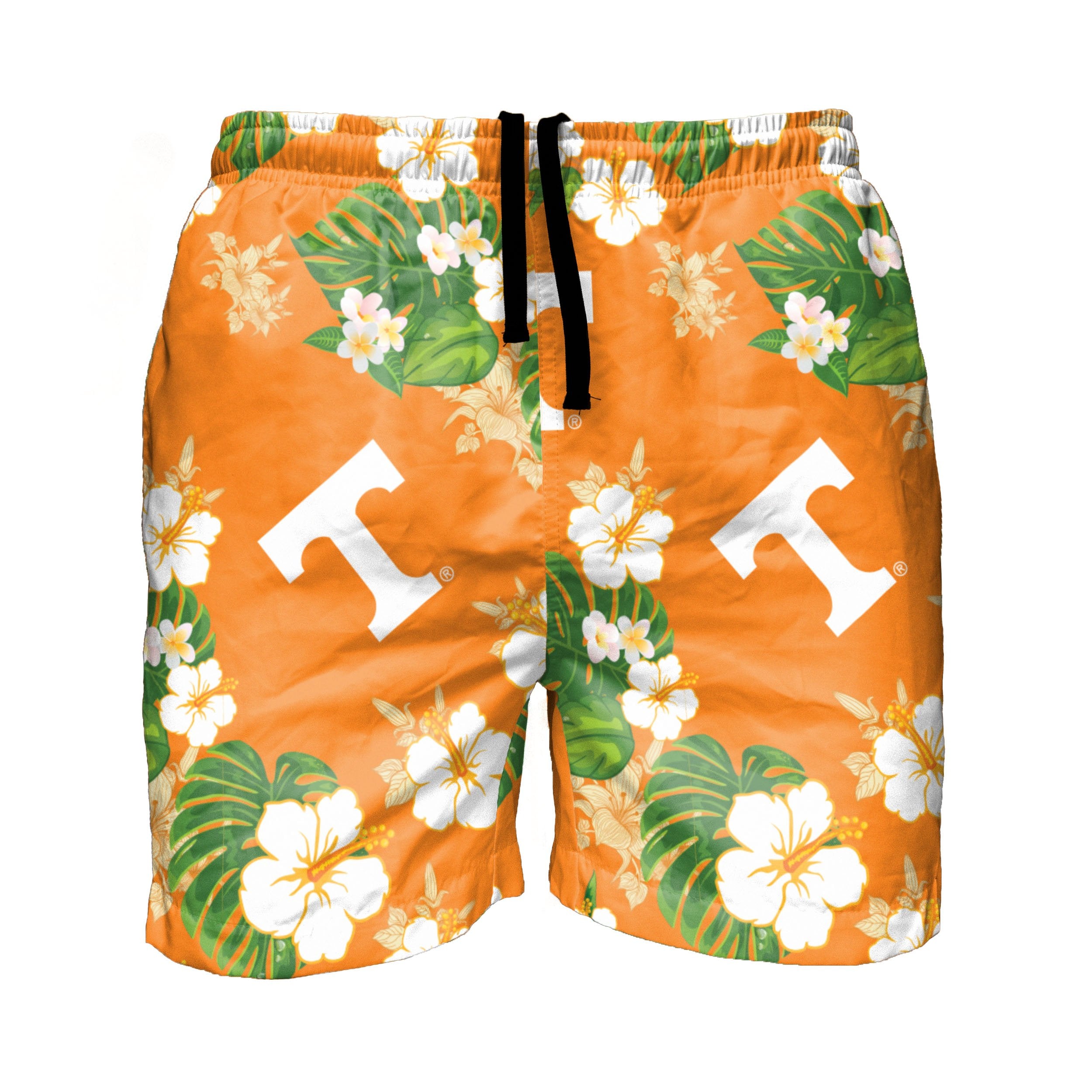 Tennessee Volunteers NCAA Mens Floral Slim Fit 5.5" Swimming Suit Trun