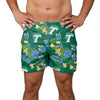 Tulane Green Wave NCAA Mens Floral Slim Fit 5.5" Swimming Suit Trunks