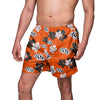 Oklahoma State Cowboys NCAA Mens Hibiscus Slim Fit 5.5" Swimming Trunks