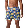 Pittsburgh Panthers NCAA Mens Hibiscus Slim Fit 5.5" Swimming Trunks