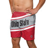 Ohio State Buckeyes NCAA Mens Big Wordmark Swimming Trunks