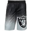 Oakland Raiders NFL 2016 Gradient Polyester Shorts