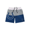 Indianapolis Colts NFL Mens 3 Stripe Big Logo Swimming Trunks