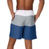 Indianapolis Colts NFL Mens 3 Stripe Big Logo Swimming Trunks