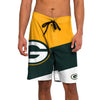 Green Bay Packers NFL Mens Color Dive Boardshorts