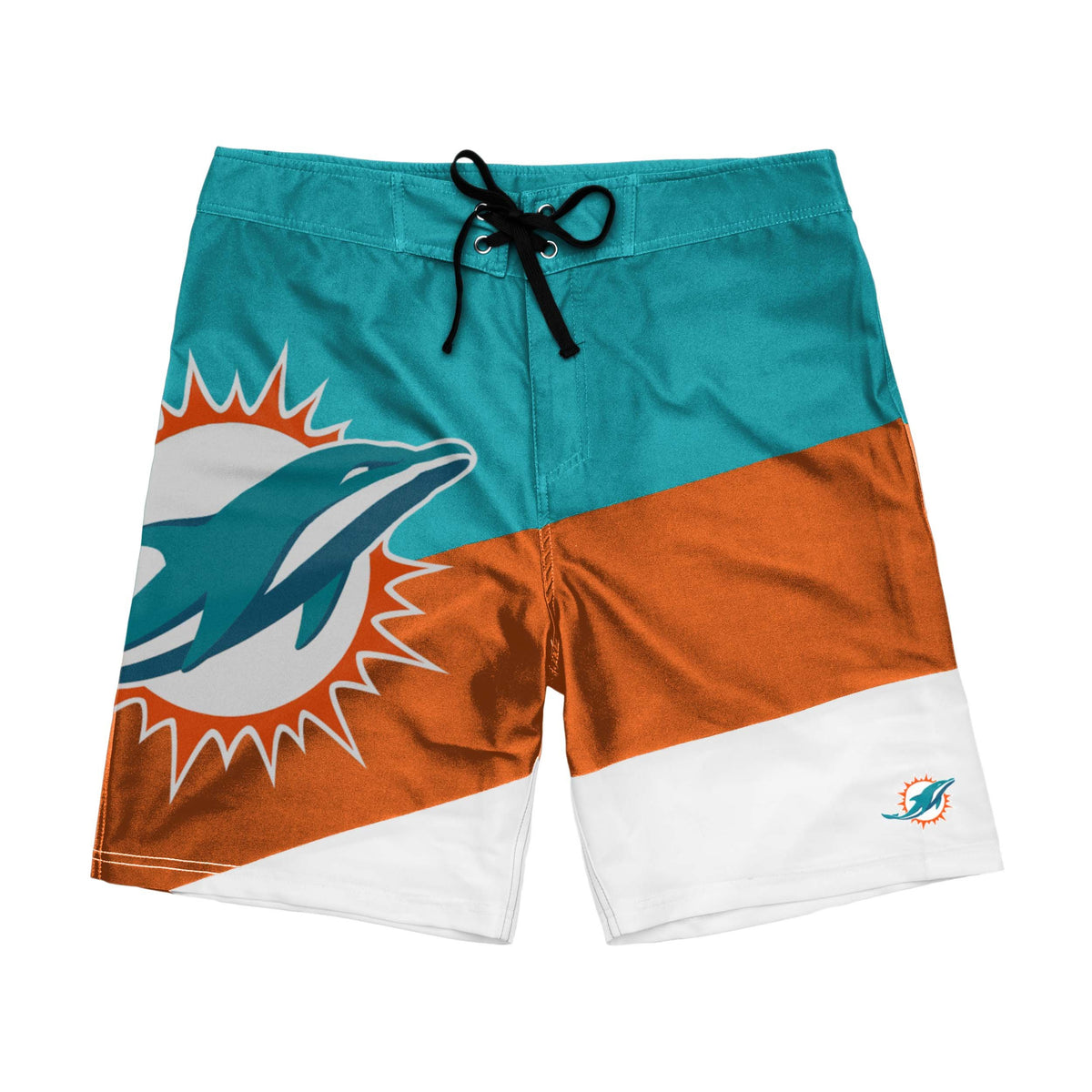 Miami Dolphins NFL Mens Color Dive Boardshorts
