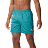 Miami Dolphins NFL Mens Solid Wordmark 5.5" Swimming Trunks