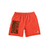Cleveland Browns NFL Mens Solid Wordmark Traditional Swimming Trunks