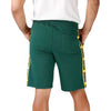 Green Bay Packers NFL Mens Lazy Lounge Fleece Shorts