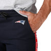 New England Patriots NFL Mens Lazy Lounge Fleece Shorts