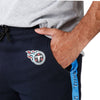 Tennessee Titans NFL Mens Lazy Lounge Fleece Shorts