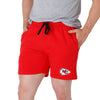 Kansas City Chiefs NFL Mens Solid Fleece Shorts