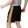 Pittsburgh Steelers NFL Mens Side Stripe Fleece Shorts