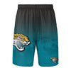 Jacksonville Jaguars NFL Mens Gradient Big Logo Training Shorts