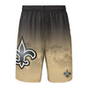 New Orleans Saints NFL Mens Gradient Big Logo Training Shorts
