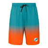 Miami Dolphins NFL Mens Game Ready Gradient Training Shorts
