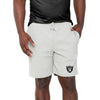 Las Vegas Raiders NFL Mens Gray Woven Shorts